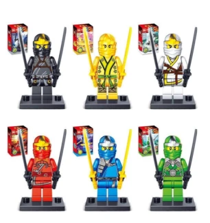 Конструктор NINJAGO 0215E (576шт/2) 6 видів ув коробці 11,5*8*4 см