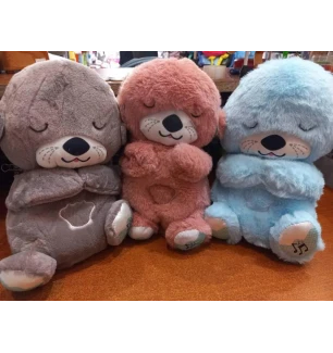 Нічник A788 (24шт/2) видра м'який батарейковий музичний світиться у пакеті 27 х 20 х 14,5 см