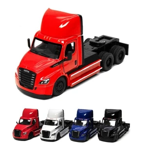 Модель вантажівка KINSMART KT5466W (96шт/4) Freightliner eCascadia металева інерційна 4 види у короб