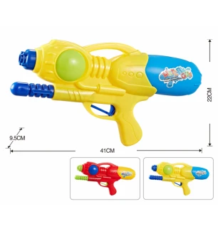 Водяна зброя (водяное оружие) 41см 930 (60шт/2) з накачкою 2 види у кул. 41*9,5*22 см