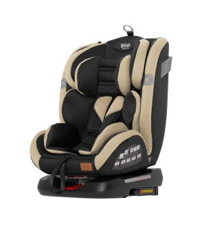 Автокрісло TILLY Bliss T-535 Latte Beige (2шт) 0+1+2+3 ISOFIX з поворотом сидівння у коробці