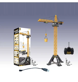 Кран на р/к 8640 A (18шт) акумулятор 3.7 V USB-кабель пульт 2.4 GHz підсвічування масштаб 1:18 кабін