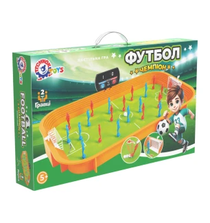 Настільна гра "Футбол чемпiон ТехноК" 0335 (4шт) у коробці 52 × 31 × 7.5 см