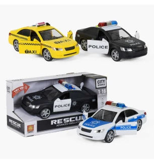 Машина WY 560 A/ WY 560 B/ 560 С (36шт) 3 види світло звук у коробці