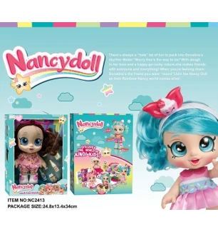 Лялька 28 см  NANCY DOLLS NC2413 (24шт/2) Jessicake Kids з аксесурарми у коробці 24,8*34*13,4 см.