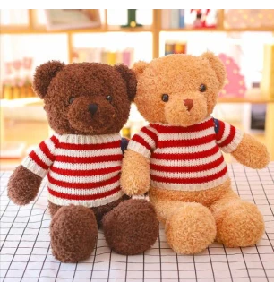 М'яка іграшка M 18525 (100шт) 2 кольори "Ведмедик" висота 45 см  