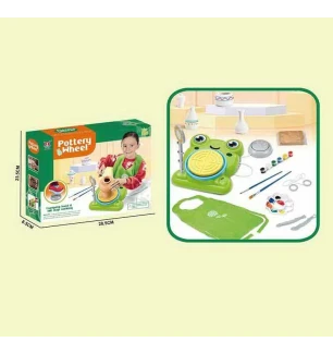 Набір для гончарства XJ 560 (24шт) електричне коло для гончарства від мережі глина інструменти фарби