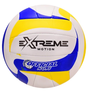 М'яч волейбольний Extreme motion VB20114 (30шт) №5 PU 260 грам кольоровий