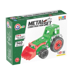 Конструктор металевий "Трактор ТехноК" 1799 (9шт) у коробці 17х13х4 см