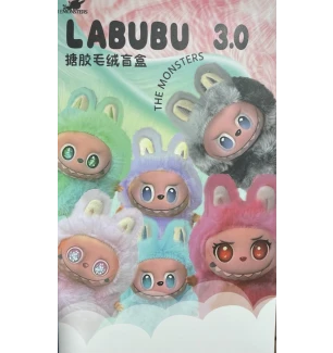 Іграшка лялька фігурка-брелок Labubu Лабубу 3 сезон CE13DN (240шт) стояча 14 см мікс видів 