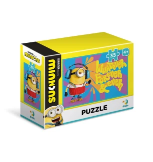 Пазл-міні 200358 (44шт) Dodo «Minions» Стюарт 35 елементів у коробці 6,5 × 9 × 3,5 см