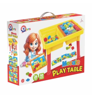 Іграшка "Ігровий столик ТехноК з мозаїкою" 8140 (4шт) 43 х 31 х 27 см