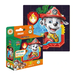 Пазли дитячі 200823 (40шт) Dodo «Paw Patrol» Маршал 24 елементи у коробці 13,5*10*5 см