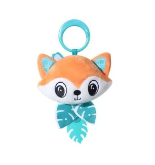 Брязкальце дитяче 24607 W/A (150шт) “Лисичка” вібрування прорізувач шелесткі елементи кільце-тримач 