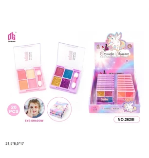 Косметика дитяча 2625I (480шт/2) тіні 2 види 20 шт у коробці 21,5*8,5*17 см