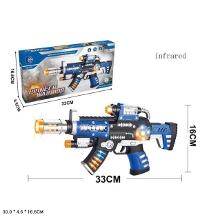 Автомат музичний 958+ (96шт/2) батарейковий музичний світиться у коробці 33*4,6*16,6 см