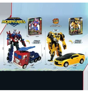 Трансформер Transformer Z 6605 (48шт/2) 2 види металопластик у коробці   