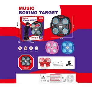 Електронний бокс 6501-2 (36шт) 3 кольори підсвічування музика 1 пісня рос. мовою bluetooth вбудовани