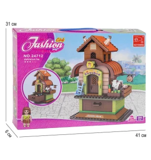 Конструктор AUSINI 24712 (12шт/2) 395 деталей “Fashion Girls” ферма у коробці