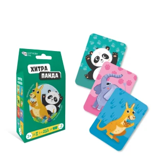 Карткова гра 301235 (30шт) «Хитра панда» Dodo у коробці 15 × 3,5 × 8 см