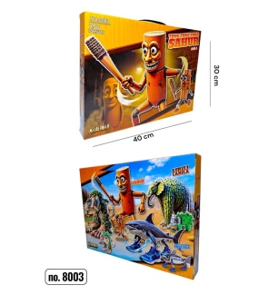 Конструктор Брейнрот герої 8003 (36шт) 256 елементів у коробці