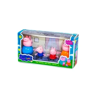 Герої Peppa Pig PP "Свинка Пепа" 9811 (96шт/2) 4 шт у наборі у коробці 27*6*11 см