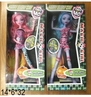 Лялька "MH" Monster High 29 см WX01-1/4 (108шт/3) 2 види у коробці 14*6*32.5 см