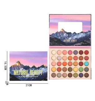 Косметика дитяча IG 3026 (144шт/12) 35 кольорів тіней дзеркальце у коробці  