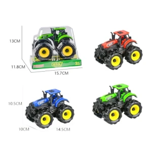 Трактор інерційний 9878A (144шт/2) 3 види під слюдою 15,7*11,8*13 см