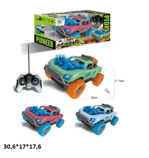 Джип акумуляторний на р/к пікап DH666-76 (36шт/2) світиться 3 види у коробці 30,6*17*17,6 см