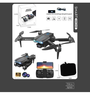 Квадрокоптер на р/к E 99 MAX (36шт) акумулятор USB-кабель викрутка пульт підсвічування HD камера сум