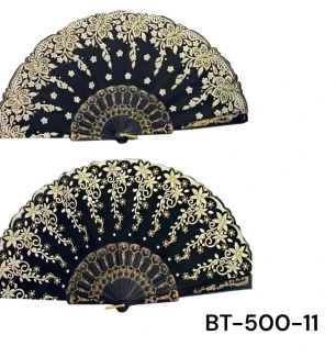 Віяло класичне BT-500-11 (600шт) мікс видів 12 шт в упаковці