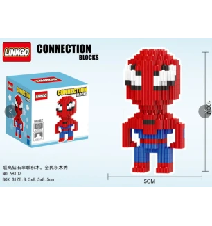Конструктор Magick Spider Man 68102 (144шт/2) 306 деталей у коробці