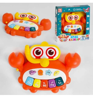 Краб "Казкар" 31997 (48шт) "TK Group" укр мовою пісні 12 казок ноти у коробці