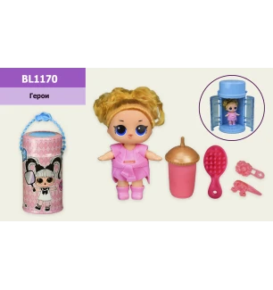 Лялька L.O.L. LOL Bela Dolls BL1170 (36шт) у капсулі світиться музика лялька - 25 см у капсулі 15.5*