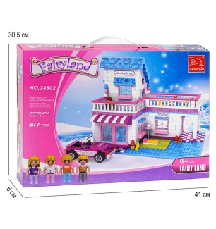 Конструктор AUSINI 24802 (12шт/2) “Fairyland” 517 деталей у коробці   