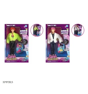 Лялька типу "Барбі" KAIBIBI 29 см WG259-2/3 (60шт/2) з аксесуарами 2 види у коробці 33*6*20,5 см