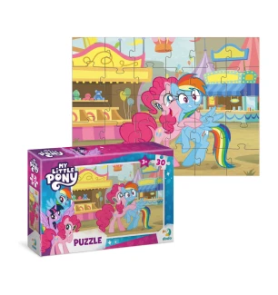 Пазли дитячі 200683 (32шт) Dodo «My Little Pony» Парк атракціонів 30 елементів у коробці 14*21*4 см