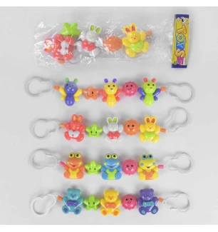 Брязкальце дитяче 431 EFG /430-9 (240шт/2) 4 види у пакеті