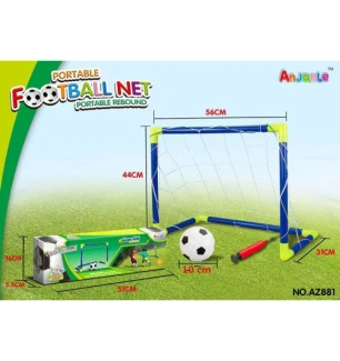 Гральний набір міні футбол AZ881 (48шт) з воротами 56 см Anjanle