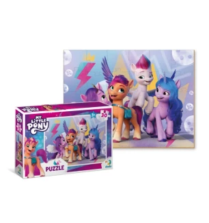 Пазли дитячі 200306 (32шт) Dodo «My Little Pony» Пригоди з подружка 30 елементів у коробці 14*21*4 с