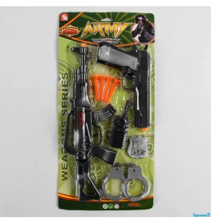 Військовий набір зброї 36-6 (60шт/2) на листі  