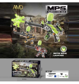 Автомат дитячий ZY 914 A (24шт) 3 кольори автоматичний принцип роботи акумулятор 7.4V стріляє орбіза