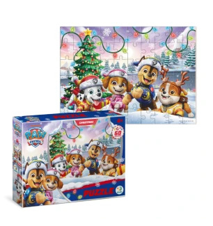 Пазли дитячі 200696 (18шт) Dodo «Paw Patrol.Час Різдва настав!» 60 елементів у коробці 18*4*24 см