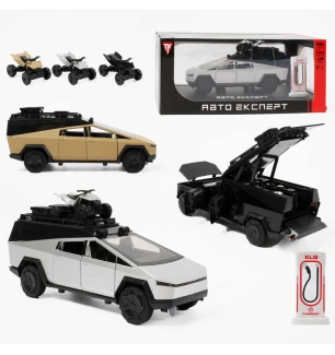 Машина металева RS-32611 (24шт) "Авто Експерт" 3 кольори електромобіль зарядна станція металопластик