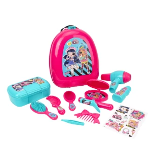 Іграшка "Косметичний набір L.O.L. SURPRISE! TWEENS Skate Dance ТехноК" 2741 (3шт) у рюкзаку 26.5 х 2