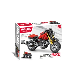 Конструктор машина IBLOCK  PL-920-186 (36шт/2) 273 деталей МЕГАBIKE у коробці 28*21*5,5 см