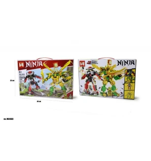 Конструктор Ninjago MG1603 (48шт) 425+ деталей у коробці 40*6*27 см