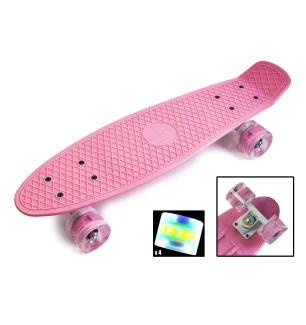 Пенніборд (Пенниборд) PENNY BOARD PASTEL SERIES 1995072726 (8шт) PU колеса світяться, в пак.