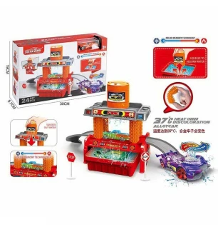 Автомийка 660 S 101 (48шт/2) машинка змінює колір трек контейнер та бак для води аксесуари наліпки у